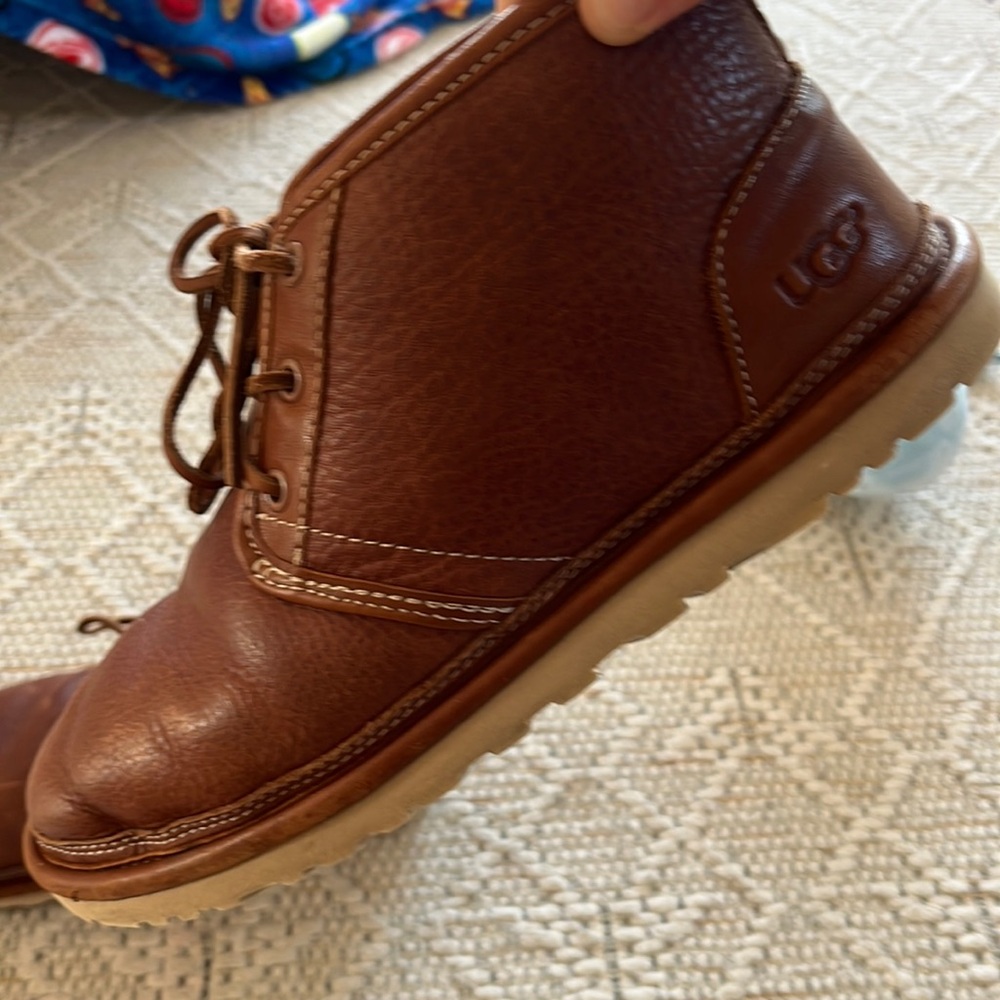 Leather uggs